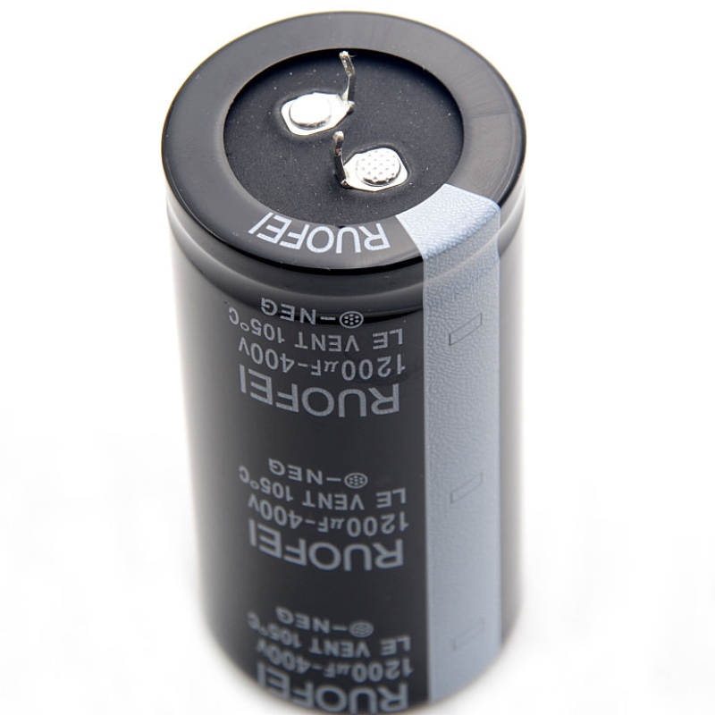 RUOFEI snap-in aluminum electrolytic capacitor 10V~500V long life and high temperature work